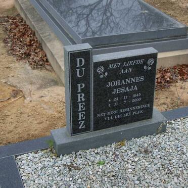 PREEZ Johannes Jesaja, du 1945-2000