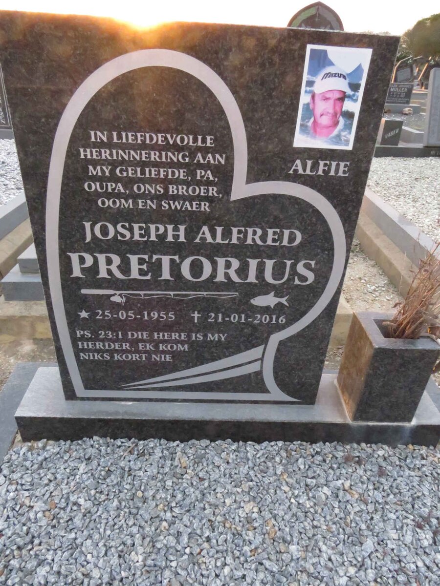 PRETORIUS Joseph Alfred 1955-2016