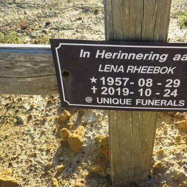 RHEEBOK Lena 1957-2019