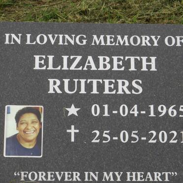 RUITERS Elizabeth 1965-2021