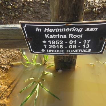 ROOI Katriena 1952-2018