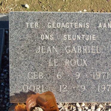 ROUX Jean Gabriel, le 1971-1971