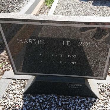 ROUX Martin, le 1953-1982