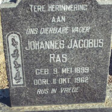 RAS Johannes Jacobus 1899-1962
