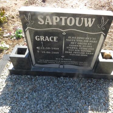 SAPTOUW Grace 1909-2009