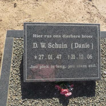 SCHUIN D.W. 1947-2006