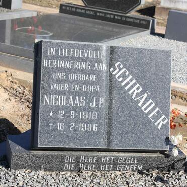 SCHRADER Nicolaas J.P. 1918-1996