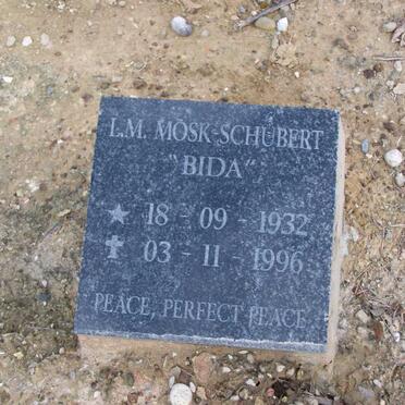SCHUBERT L.M., MOSK 1932-1996