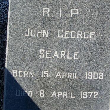 SEARLE John George 1908-1972