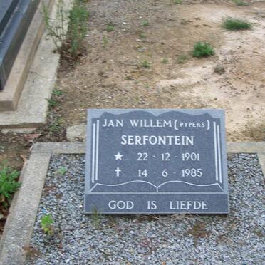 SERFONTEIN Jan Willem 1901-1985