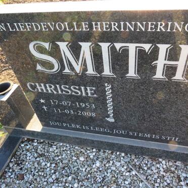 SMITH Chrissie 1953-2008