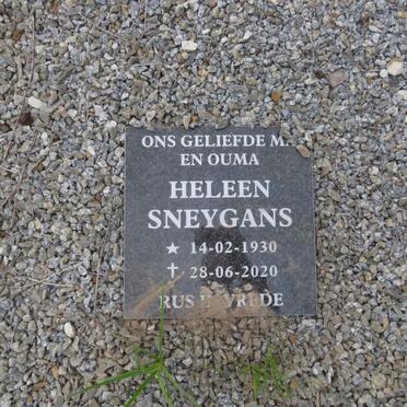 SNEYGANS Heleen 1930-2020
