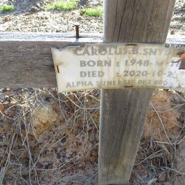 SNYDERS Carolus B. 1948-2020