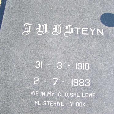 STEYN J.N.H. 1910-1983