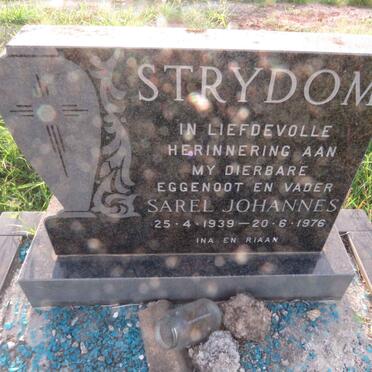 STRYDOM Sarel Johannes 1939-1976