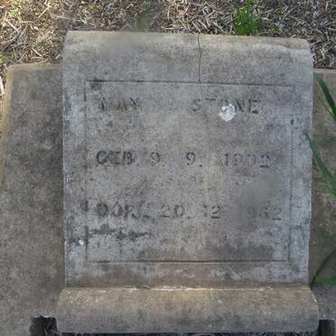 STONE May 1902-1962