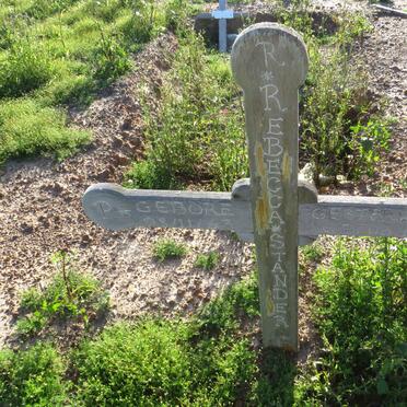 STANDER R. Rebecca 1963-2016