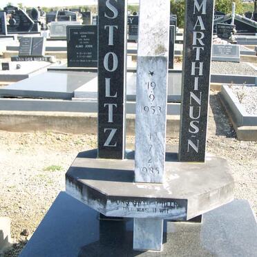 STOLTZ Marthinus N. 1953-1985