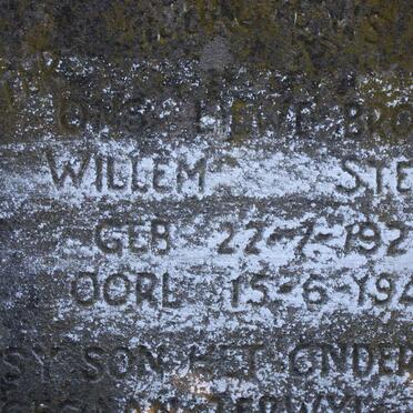 STEYN Willem 1921-1943