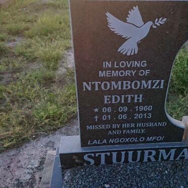 STUURMAN Ntombomzi Edith 1960-2013