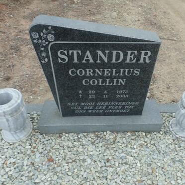STANDER Cornelius Collin 1973-2003