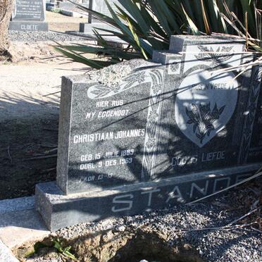STANDER Christiaan Johannes 1889-1969
