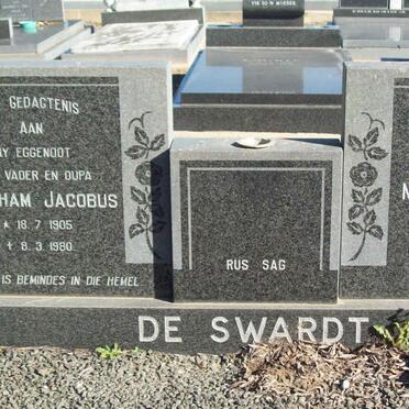 SWARDT Abraham Jacobus, de 1905-1980 &amp; Maria Elizabeth 1908-1988