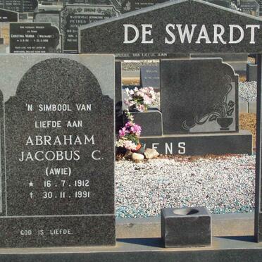 SWARDT Abraham Jacobus C., de 1912-1991 &amp; Drienie BOTHA 1912-1985