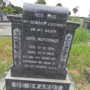 SWARDT Dirk Marthinus, de 1914-1968