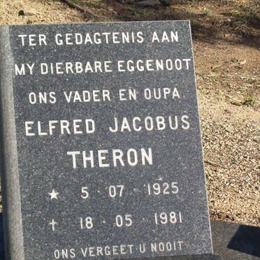 THERON Elfred Jacobus 1925-1981