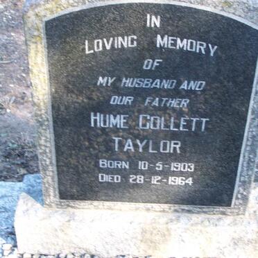 TAYLOR Hume Collett 1903-1964