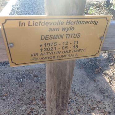 TITUS Desmin 1975-2021