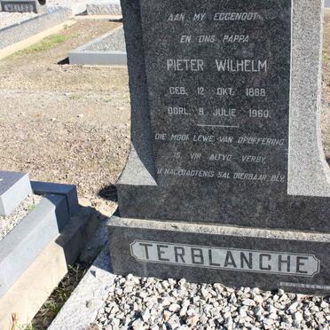 TERBLANCHE Pieter Wilhelm 1888-1960