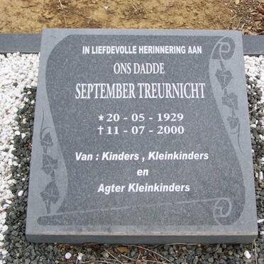 TREURNICHT September 1929-2000
