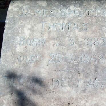 THOMAS James Spencer 1882-1948