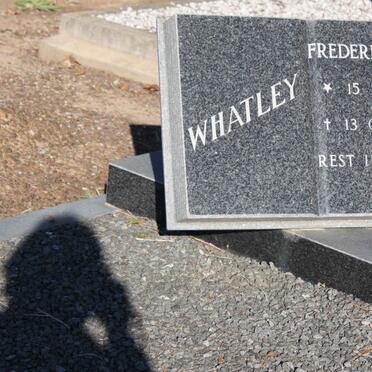 WHATLEY Frederick W.H. 1905-1985