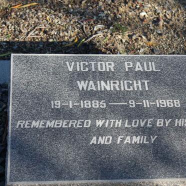 WAINRIGHT Victor Paul 1885-1968