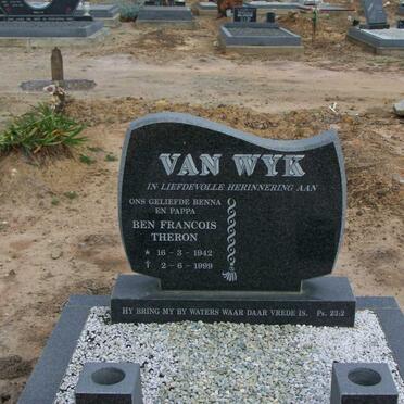 WYK Ben Francois Theron, van 1942-1999