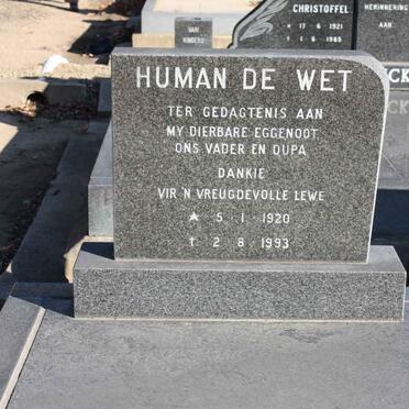WET Human, de 1920-1993
