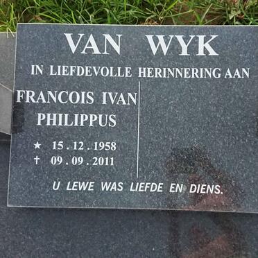 WYK Francois Ivan Philippus, van 1958-2011