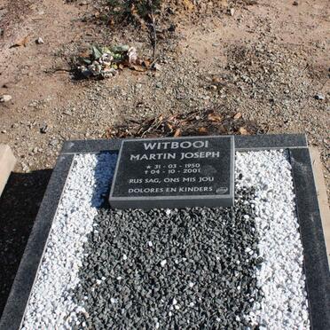 WITBOOI Martin Joseph 1950-2001