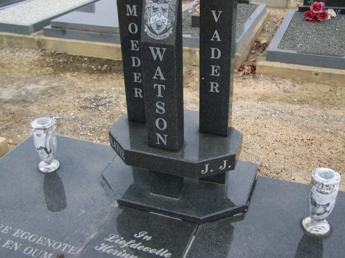 WATSON Jacobus Johannes 1910-2000 &amp; Catharina Andries?na Johanna 1913-1997