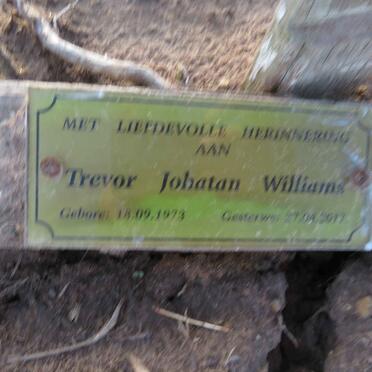 WILLIAMS Trevor Johatan 1973-2017