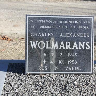 WOLMARANS Charles Alexander 1949-1988