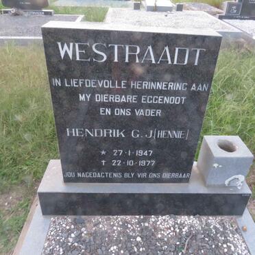 WESTRAADT Hendrik G.J. 1947-1977