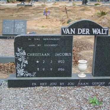 WALT Christiaan Jacobus, van der 1923-1986