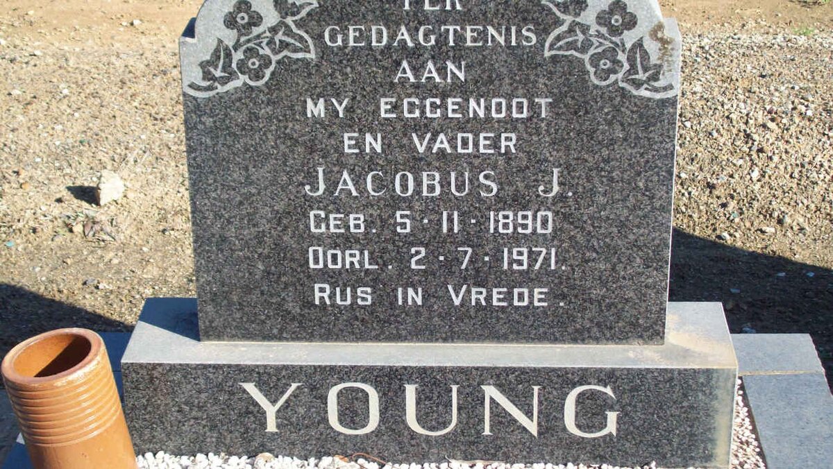 YOUNG Jacobus J. 1890-1971