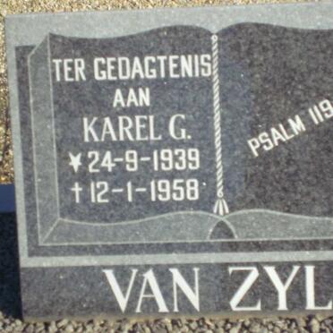 ZYL Karel G., van 1939-1958