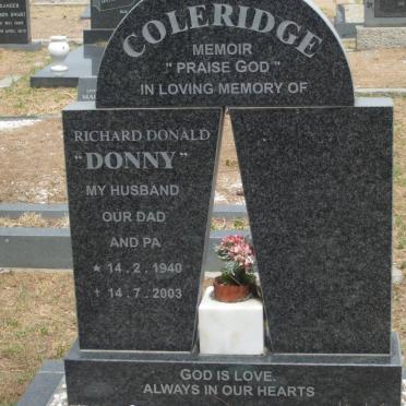 COLERIDGE Donny 1940-2003