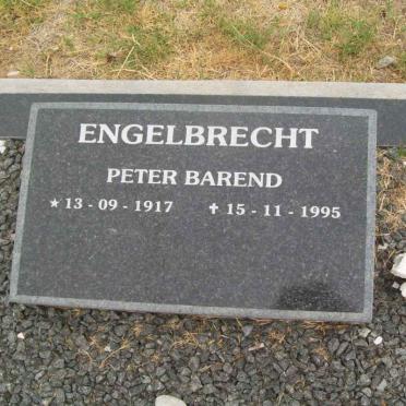 ENGELBRECHT Peter Barend 1917-1995